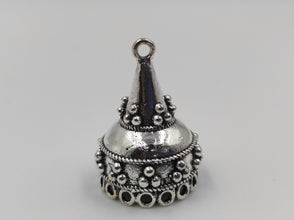 Beautiful DEsign Silver Oxidised Jhumka Base(100 gm)
