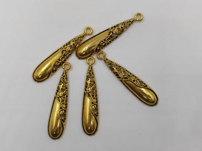 Antique Finish Golden Oxidised Hanging For Earrings (100 gm)