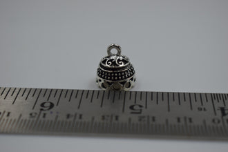 Small Size Alloy Silver Jhumka Base (100 gm)