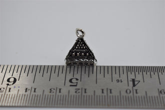 Small Size Alloy Silver Triangle Jhumka Base (100 gm)