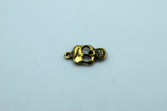 Black Metal Skull Charm (10 Pcs)
