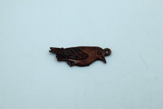 Vintage Look Bird Charm (10 Pcs)