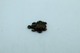 Black Beetle Metal Charm (10 Pc)