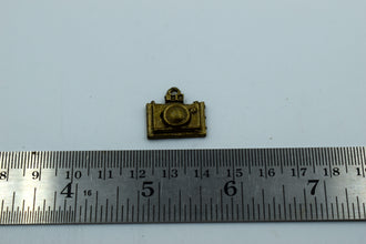 Black Metal Camera Charm (10 Pc)